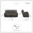 Larner Modern & Contemporary Polished Microfiber 2-Piece Reclining Set with Power or Manual Motion, USB Charging & Storage Console-2012356695-2012356692