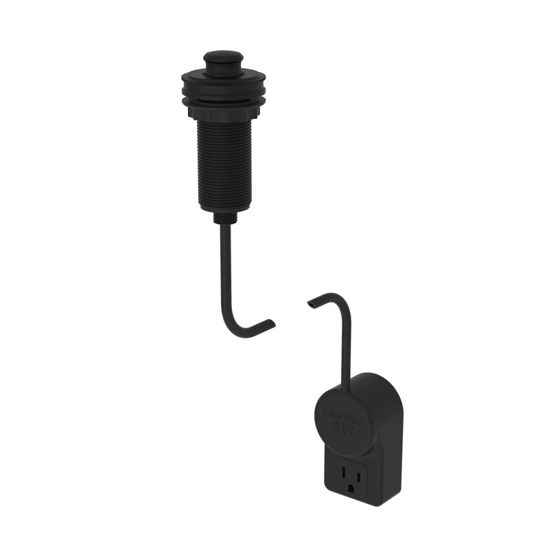 Taft Air Activated Disposer Switch, Flat Black