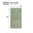 Rayon From Bamboo Cotton Blend Eco-Friendly Hypoallergenic Soft Solid Towel Set-1285947209-1285947214