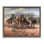 «Run For The Border Cowboy Brown», art mural sur toile flottante, design par Jack Sorenson