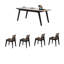 Combinaison de table et de chaise simplifiée-102588535