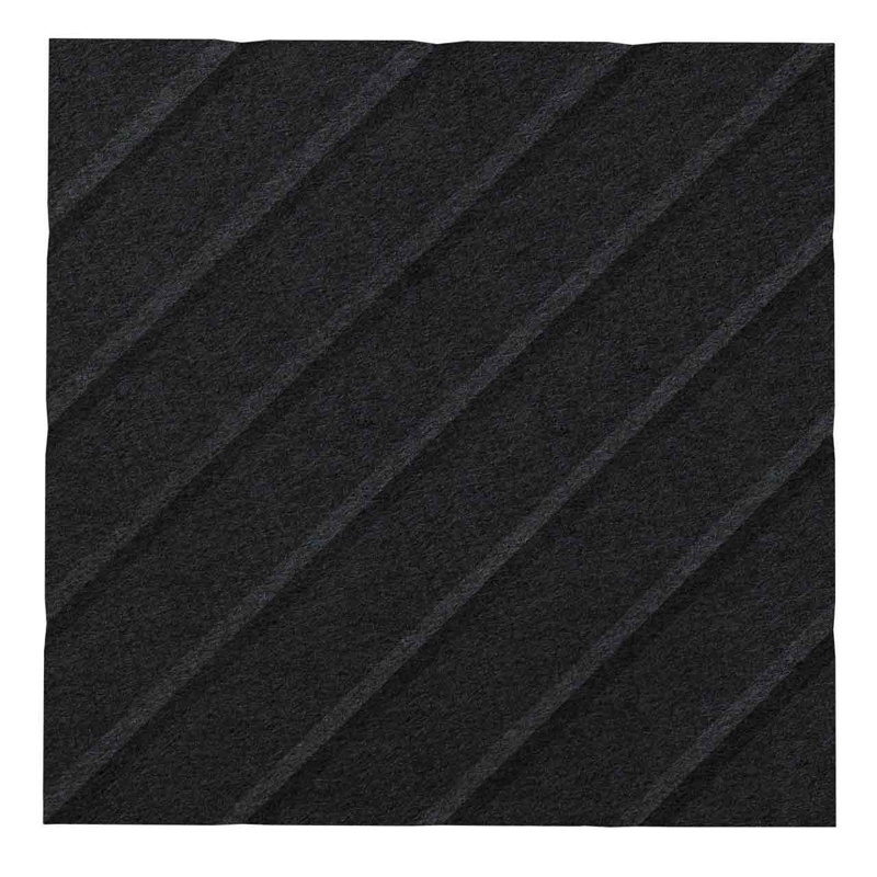 Soundsorb Acoustic Wall Décor, Black