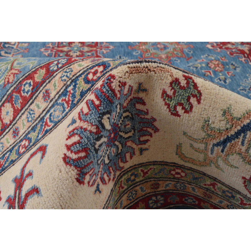 Hand Knotted Wool Floral Rug