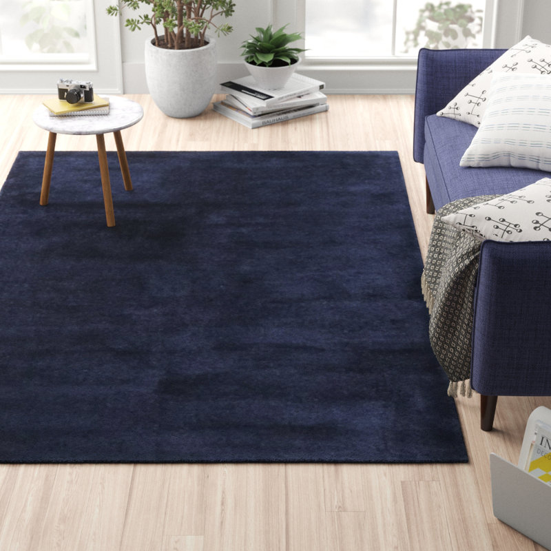 Siding Spring Solid Colour Area Rug, Rectangle 133 x 190cm