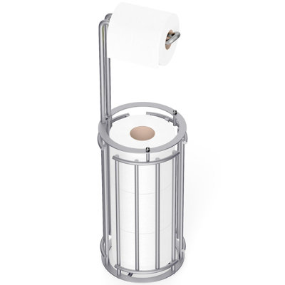 Porte-papier hygiénique sur pied sans outils