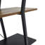 Tympanick 137.5 cm H x 80 cm W Iron Etagere Bookcase