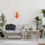 Vase Boho et lune sur bois par cadre arctique-93949313-93949316
