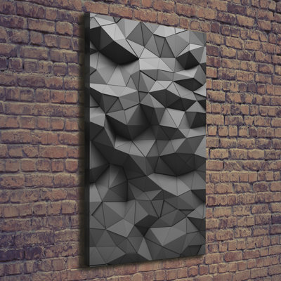 Abstract 3D Background - Wrapped Canvas Print