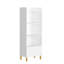 Kids 4-Tier Bookcase, Children's Book Display, Bookshelf Toy Storage Cabinet Organizer For Children's Room, Playroom, Nursery