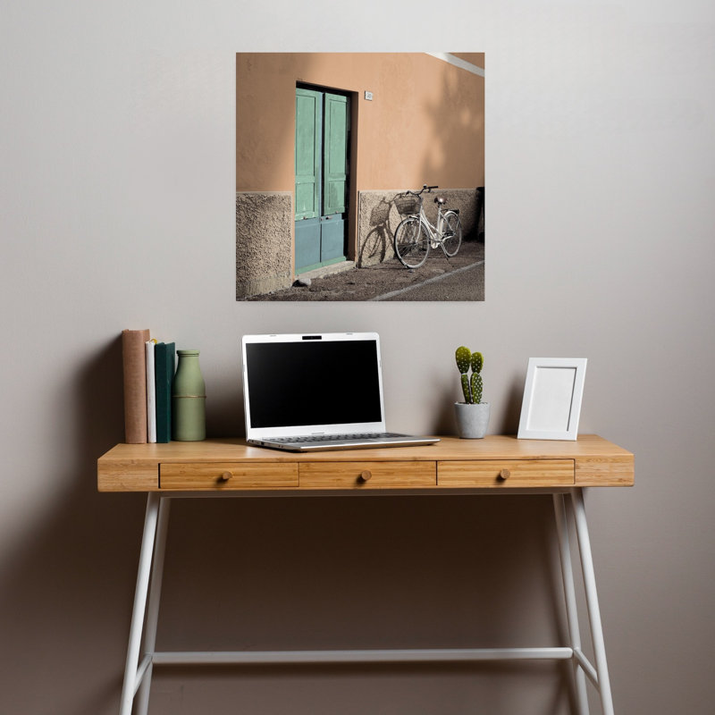 Ligurie, vélo, architecture contemporaine, art, H 18 po x l 18 po