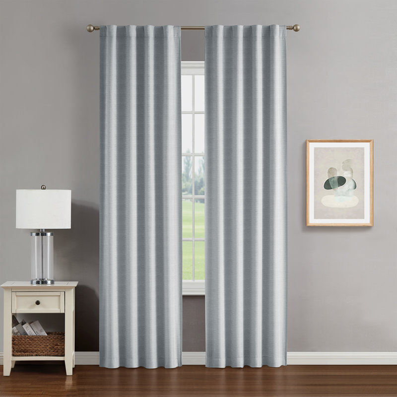 Blackout Curtain, Light Gray, 38'' W x 84'' L