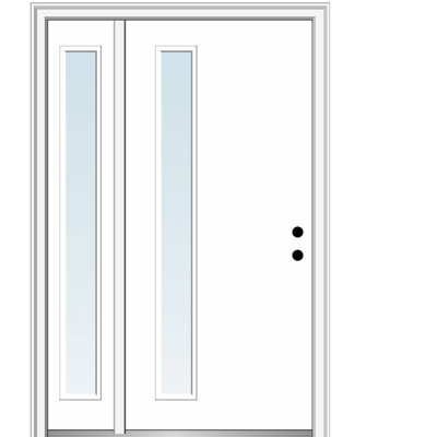 Portes d'entrée pré-suspendues avec projecteur Spotlight