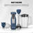 Ninja Power Duo Immersion Blender With Whisk Attachment & Blending Vessel, Deep Navy