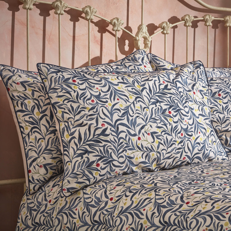 100% Cotton Percale Housewife Pillow Case, Navy