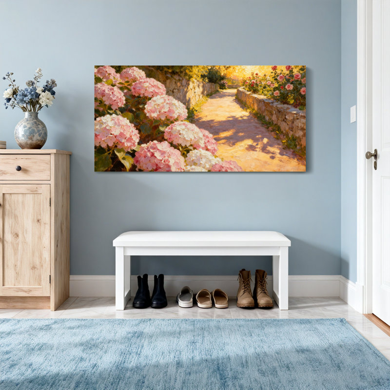 Plantes et fleurs, H 16 po x l 32 po