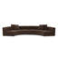 Leia Upholstered Curved Sectional-1807760090