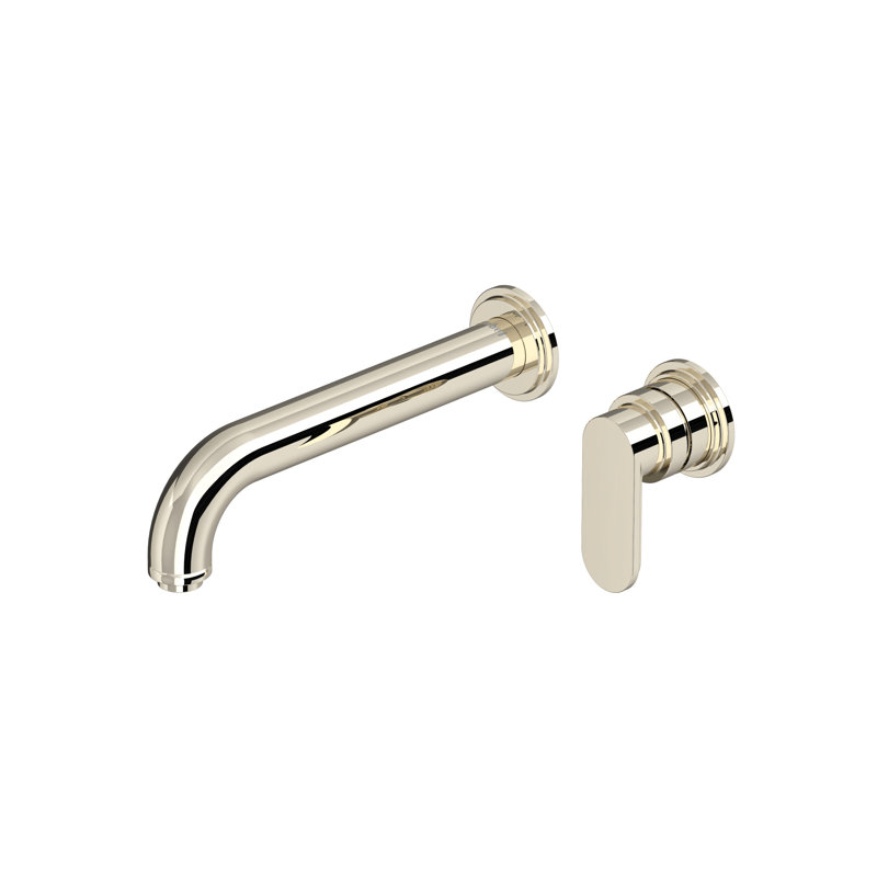 Arca Wall Mount Lavatory Faucet Trim, Polished Nickel