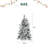 Artificial Xmas Tree with 170 Branch Tips,Mixed PE & PVC Branches