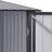 3 ft. 3 in. W x 3 ft. 4 in. D Galvanized Steel Lean-To Tool Shed-98289180