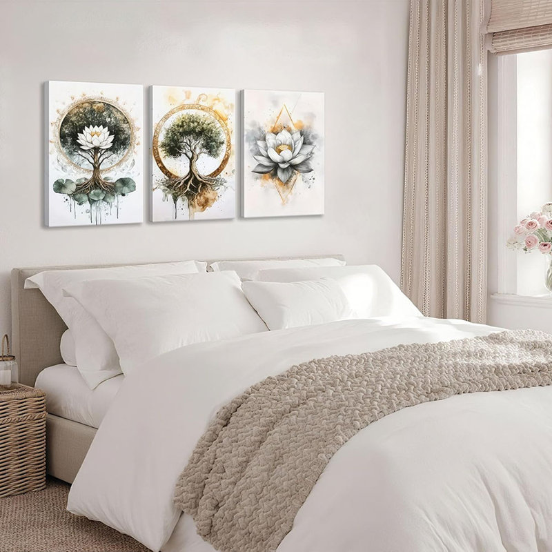 3 Piece Wrapped Canvas Print