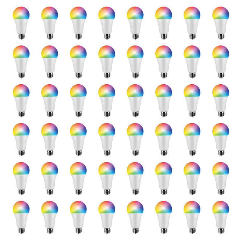 Ampoule à DEL infibrite A21 WiFi intelligente, 12 W, 1100 lM, compatible Alexa / Google / SIRI (paquet de 48), 2.6, 12, 1100