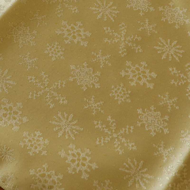 Sartaj Brocade Dining Linens, 36" Square, Gold