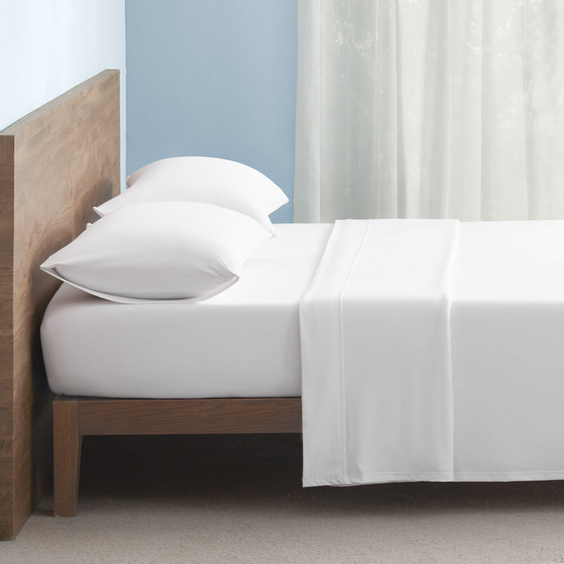 Ensemble de literie Cooling, Lit simple, Blanc