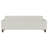 Evoke Greige Upholstered Tufted Sofa