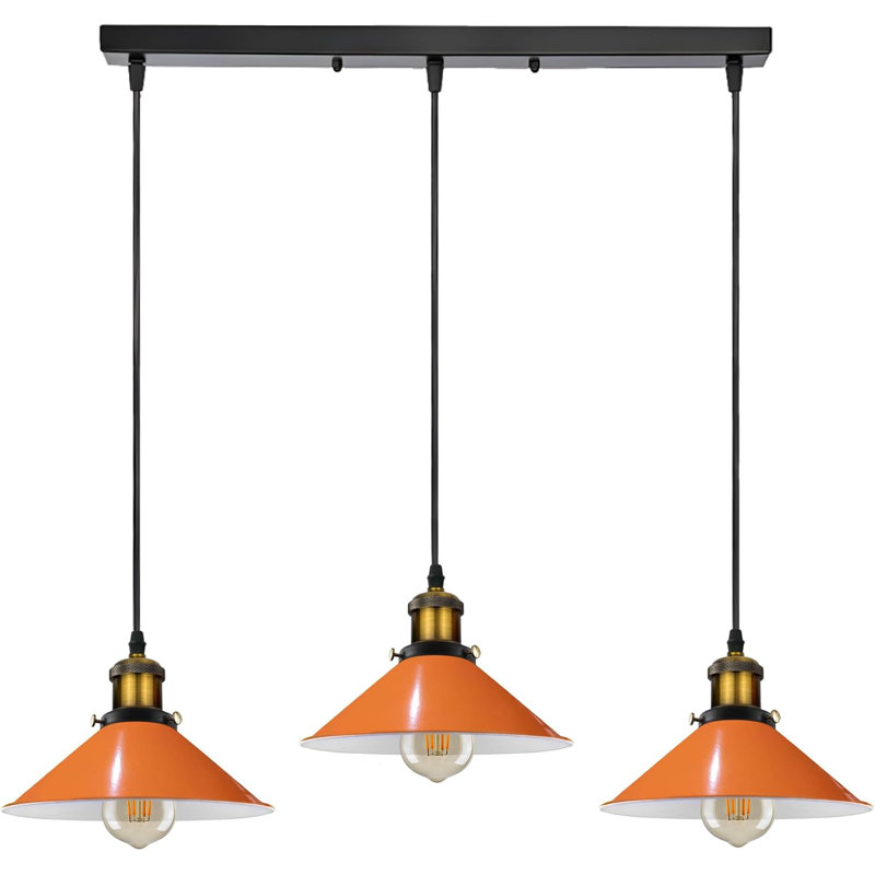 3 - Light Pendant, Orange