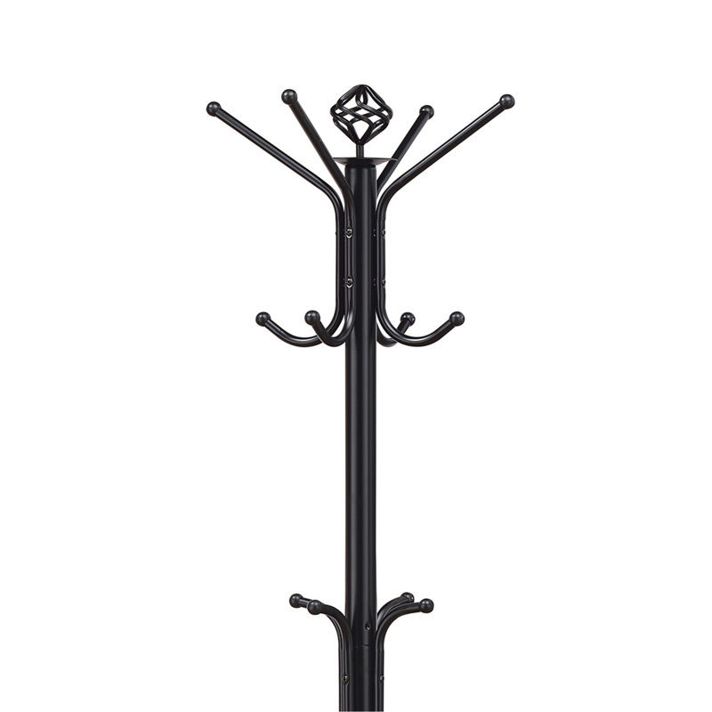 Portemanteau en métal noir