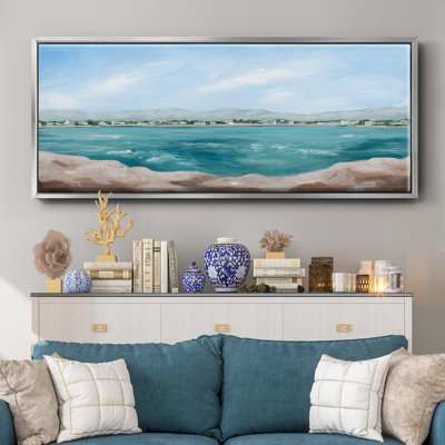 Turquoise Isle III - toile encadrée