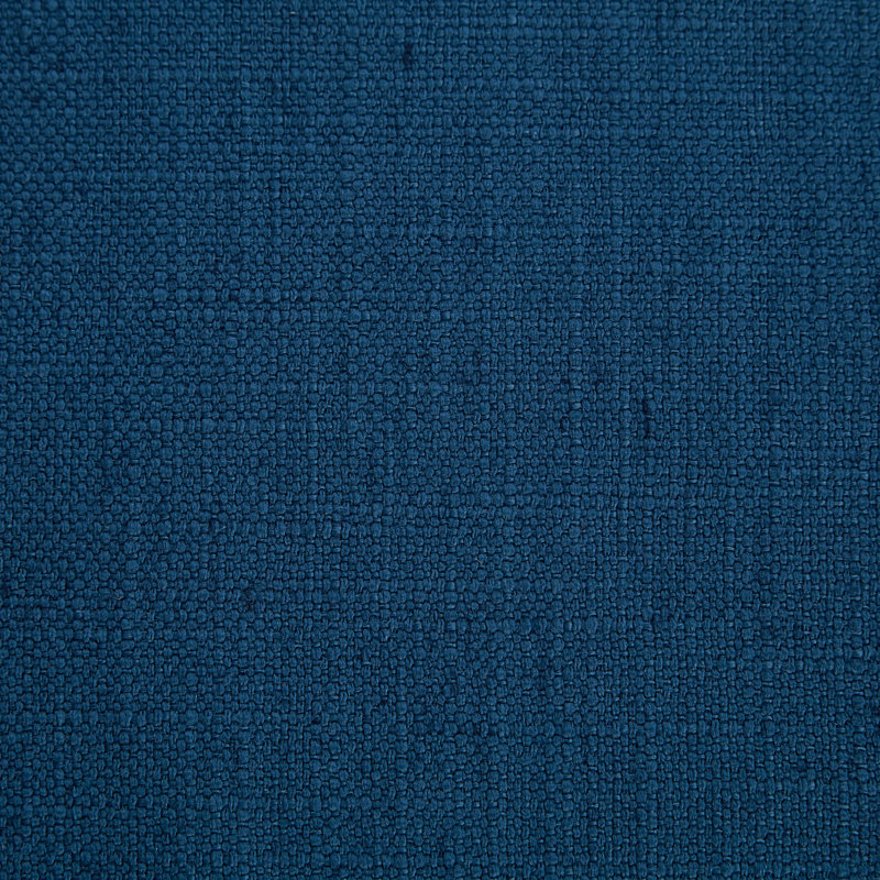 Lit en tissu d'ameublement Felix, Très grand, Lit en lin bleu marine
