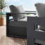 Ensemble de fauteuils d'extérieur en aluminium thermolaqué Tahoe par Modway-67492400-67492401