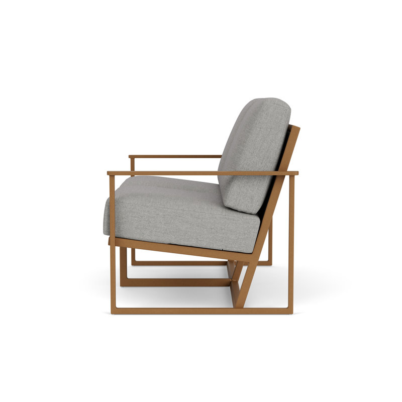 Summit Outdoor 2 - Seat Loveseat, Demo Stone, Hickory, Pewter