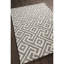 Tapis géométrique moderne en laine touffeté à la main Acworth-1165993835