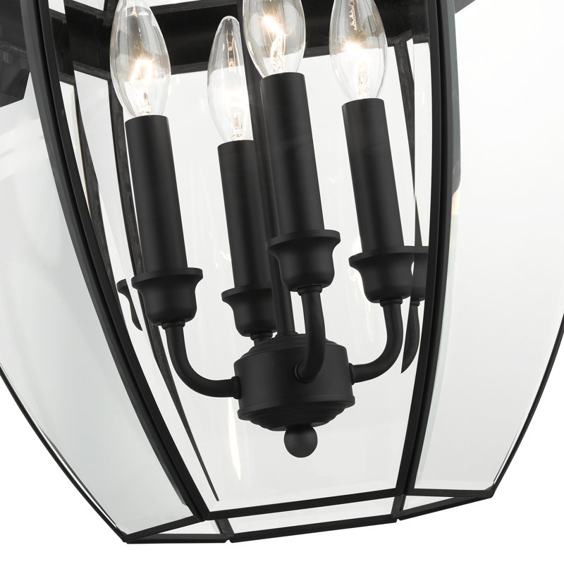 Alexavier Solid Brass Wall Light, 29" H x 16" W x 14.25" D, Black