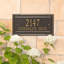 Gardengate Personalized Grande 2-Line Wall Address Plaque-344712074-344712067