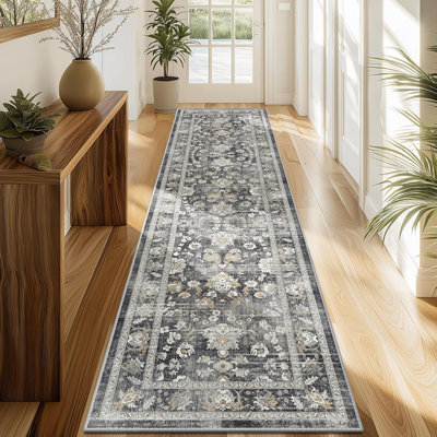 2' x 8'  Soft Non Slip Kitchen Rug Vintage Mat
