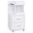 Utility Cart with Tool Holder and Lockable Wheels, Salon Trolley with Storage Drawer