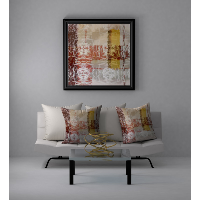 Housse de coussin carrée/insert, 24 po x 24 po