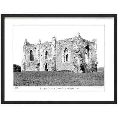 Guildford, St Catherine's Chapel 1895 by Francis Frith - Single Picture Frame Print