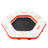 8.5FT Inflatable Dock Platform with 5FT Trampoline Mesh Pool with Portable Bag & Detachable Ladder