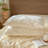 MooMee Wavy Striped Duvet Cover Set with Zipper Closure & 8 Corner Ties 100% Washed Cotton Linen Like Textured Breathable Lightweight-107521580-107521576