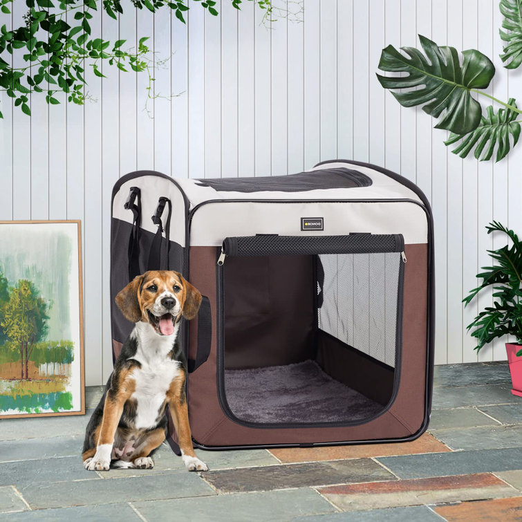 Portable Large Dog Bed Pop Up Dog Kennel Indoor Outdoor Crate for