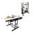 Solid Wood Convertible Table Shelf, Home Allure, White Finish Enigma,