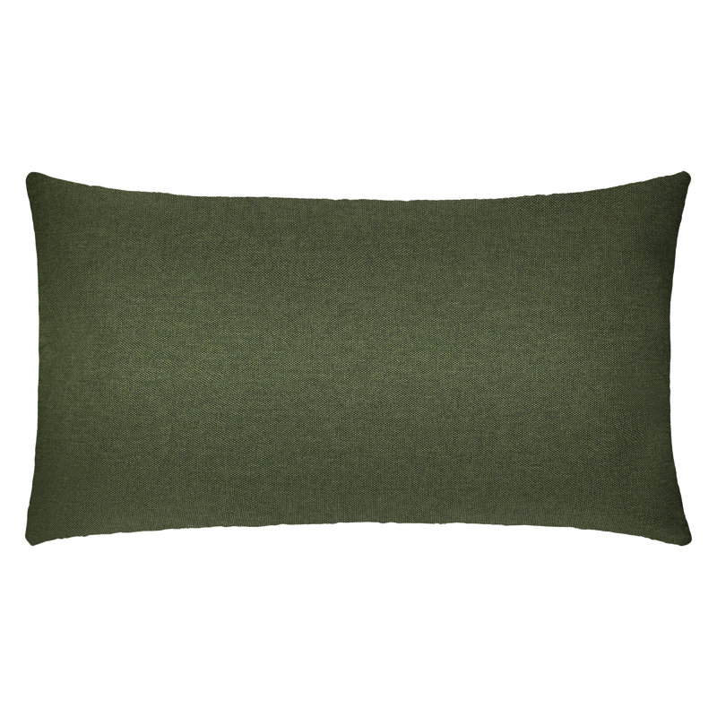 Housse de coussin rectangulaire S&G Slubb, Vert pin