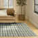 James Blue Green Modern Indoor Rug