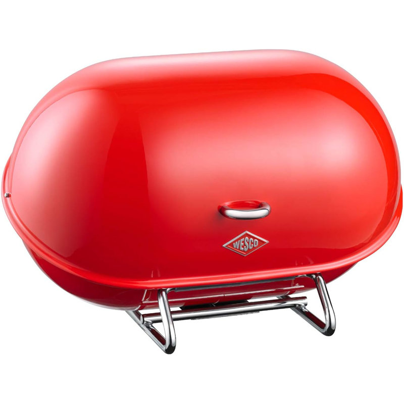 Single Breadboy Bread Bin, Red