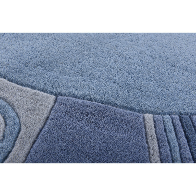 Ambadi Handmade Wool Carpet, Round 150cm