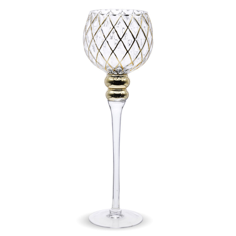Kampsville Glass Tabletop, 40cm H x 12cm W x 12cm D